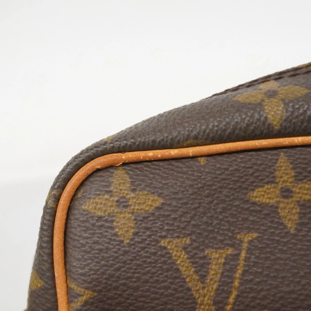 LOUIS VUITTON Authentic Brown Monogram Clutch Bag - Picture 11 of 12